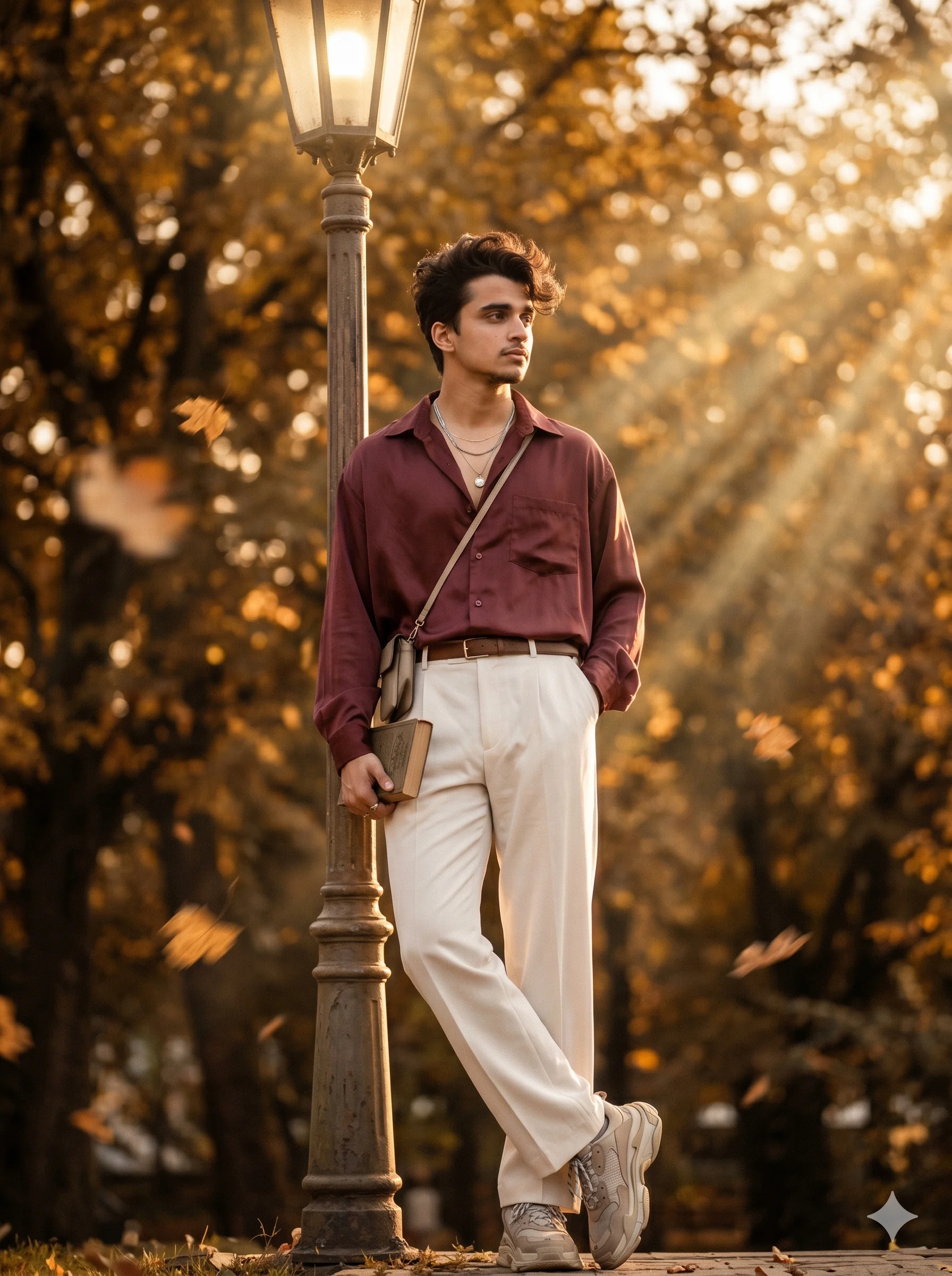 Retro-Modern Cinematic Portrait